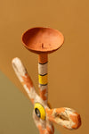 Ex Sample/Seconds Papier Mache Candlestick - 04