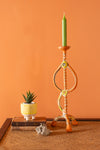 Ex Sample/Seconds Papier Mache Candlestick - 05