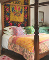 Kantha Fusion Throws
