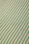 Green Stripe 100% Recycled Cotton Throw
