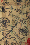 Suzani Embroidered Vintage Kantha Throw - 07