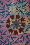 Suzani Embroidered Vintage Kantha Throw - 08