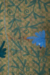 Suzani Embroidered Vintage Kantha Throw - 09