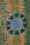 Suzani Embroidered Vintage Kantha Throw - 09