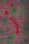 Suzani Embroidered Vintage Kantha Throw - 10