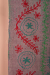 Suzani Embroidered Vintage Kantha Throw - 10