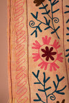 Suzani Embroidered Vintage Kantha Throw - 12