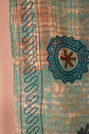 Suzani Embroidered Vintage Kantha Throw - 13