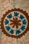 Suzani Embroidered Vintage Kantha Throw - 13