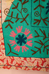 Suzani Embroidered Vintage Kantha Throw - 15