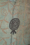 Suzani Embroidered Vintage Kantha Throw - 16