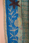 Suzani Embroidered Vintage Kantha Throw - 16