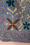 Suzani Embroidered Vintage Kantha Throw - 18
