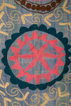 Suzani Embroidered Vintage Kantha Throw - 18