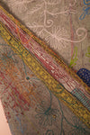 Suzani Embroidered Vintage Kantha Throw - 20