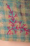 Suzani Embroidered Vintage Kantha Throw - 22