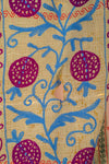 Suzani Embroidered Vintage Kantha Throw - 23