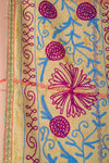 Suzani Embroidered Vintage Kantha Throw - 23