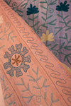 Suzani Embroidered Vintage Kantha Throw - 24