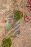 Suzani Embroidered Vintage Kantha Throw - 25