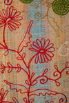 Suzani Embroidered Vintage Kantha Throw - 25