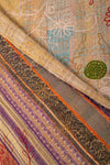 Suzani Embroidered Vintage Kantha Throw - 25