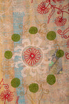 Suzani Embroidered Vintage Kantha Throw - 25