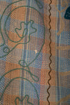 Suzani Embroidered Vintage Kantha Throw - 28