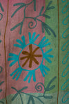 Suzani Embroidered Vintage Kantha Throw - 29