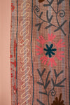 Suzani Embroidered Vintage Kantha Throw - 31