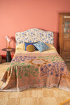 Suzani Embroidered Vintage Kantha Throw - 05