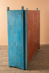 Vintage Blue & Pink Jali Storage Unit <p>W:121cm D:44cm H:133cm </p>