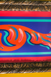 Red & Blue Fairground Rounding Board - 06