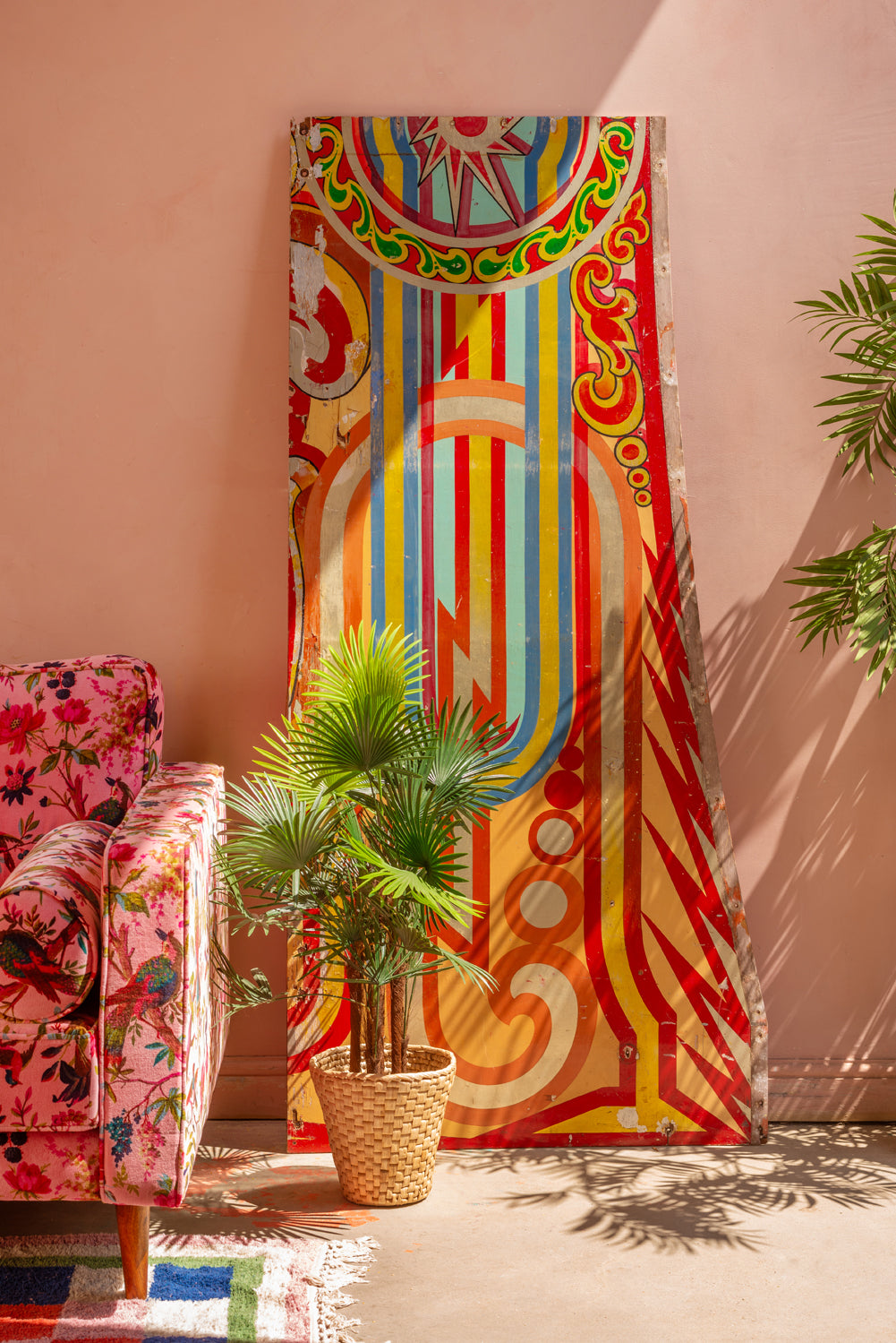 Painted Fairground Skid Panel - 05