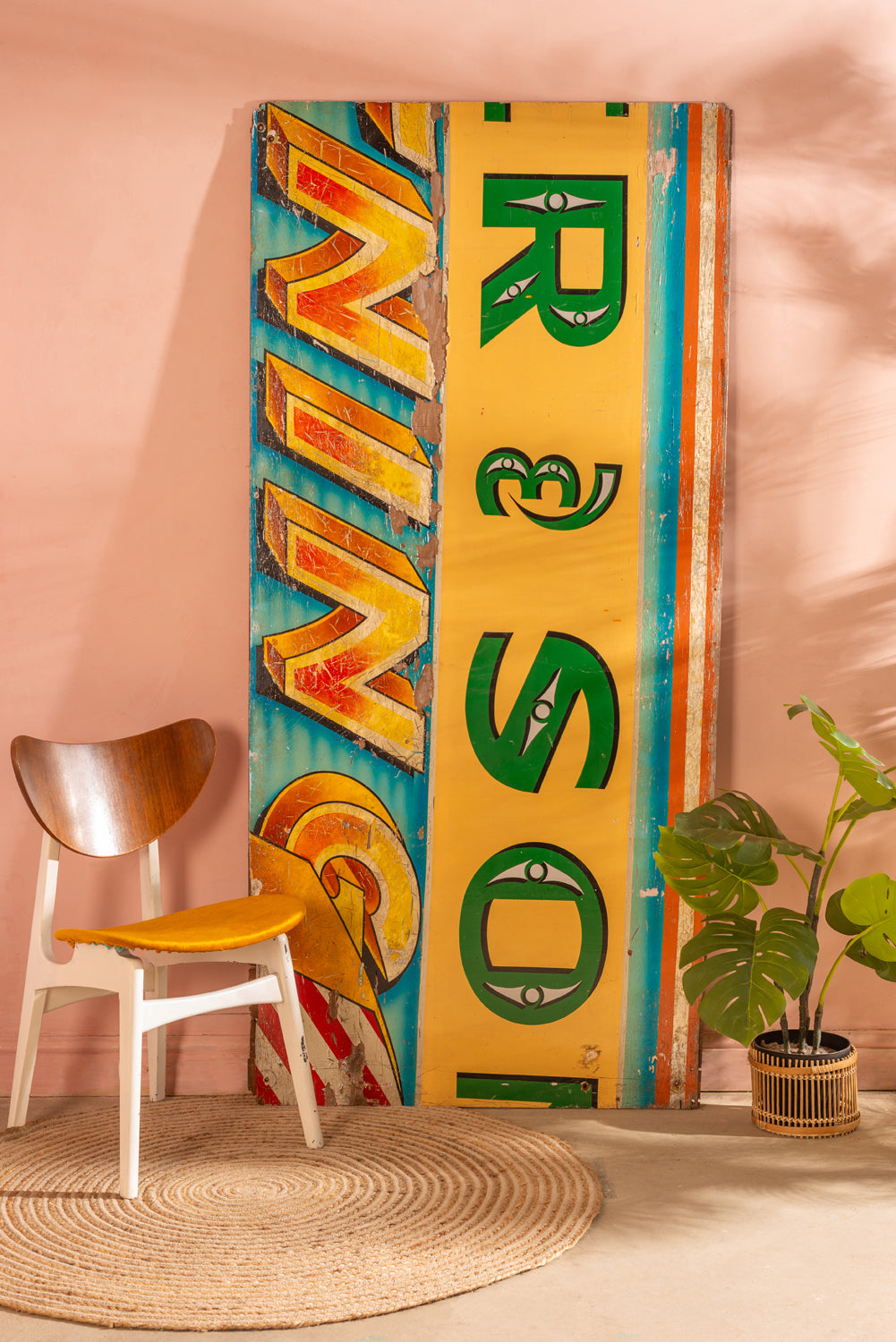 Painted Fairground Skid Panel - 07