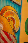 Painted Fairground Skid Panel - 07