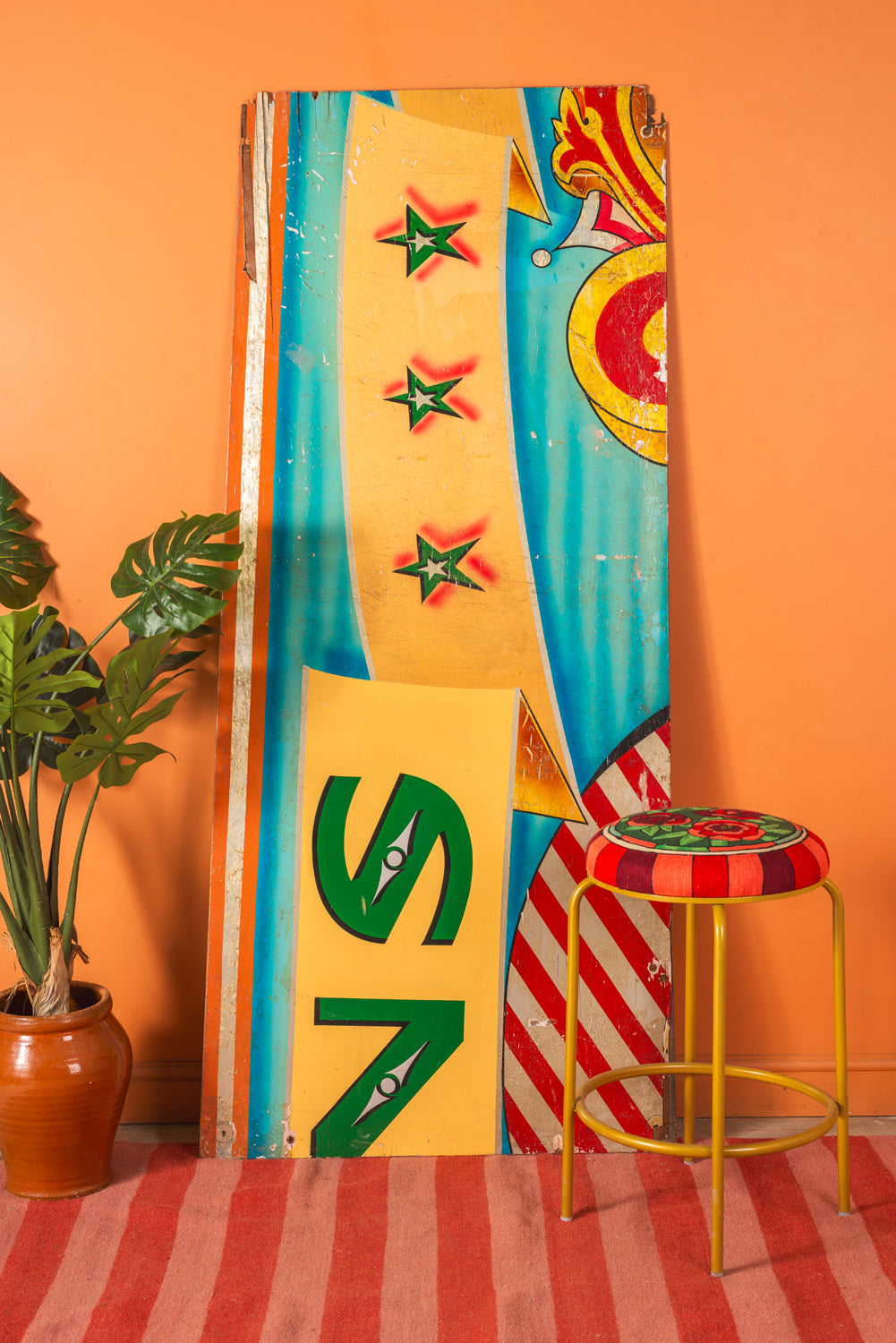 Painted Fairground Skid Panel - 10