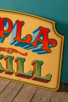 Hoopla Fairground Sign