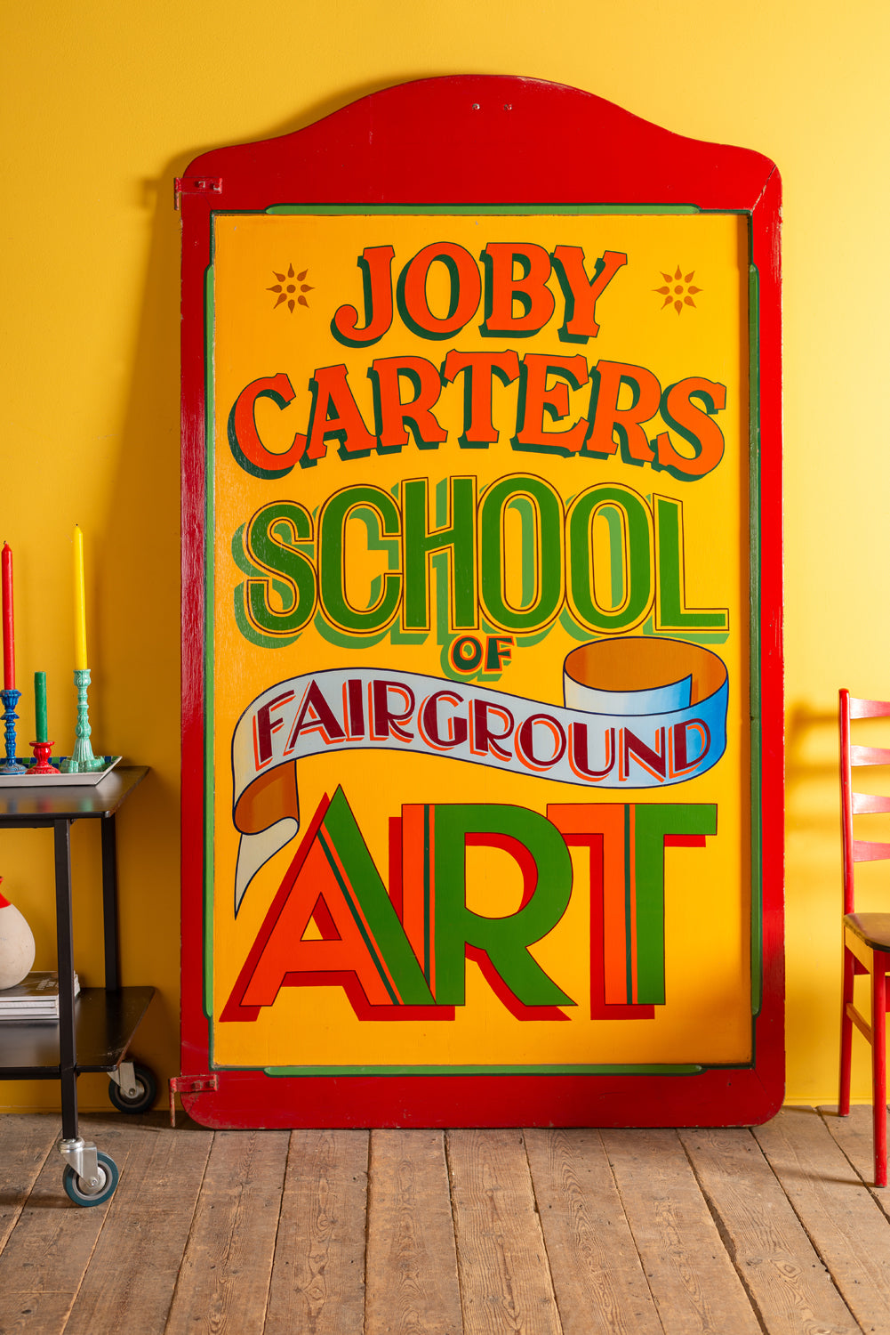 Joby Carter's School Advertising Panel