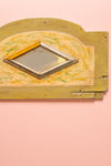 Green & Yellow Diamond Mirror Panel - 04