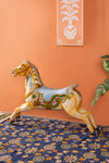 White 'Joy' Fairground Carousel Horse