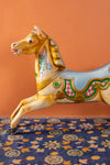 White 'Joy' Fairground Carousel Horse