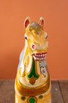 White 'Joy' Fairground Carousel Horse
