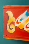 'P' Metal Fairground Rounding Board