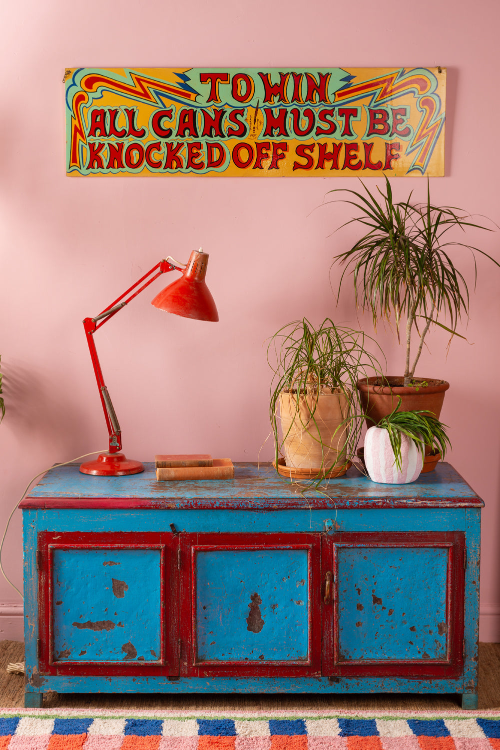 'To Win' Wooden Fairground Game Sign