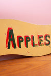 Toffee Apple Fairground Scroll Sign