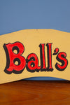 '3 Balls' Fairground Scroll Sign
