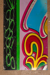 Swirl & Scroll Metal Fairground Sign - Left Side (2 parts) <p>W:195.5cm D:0.2cm H:126cm </p>