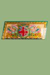 Union Jack Metal Fairground Sign - 01 <p>W:242cm D:0.2cm H:94cm </p>