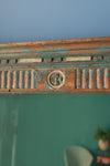 Blue & White Vintage Wall Mirror
